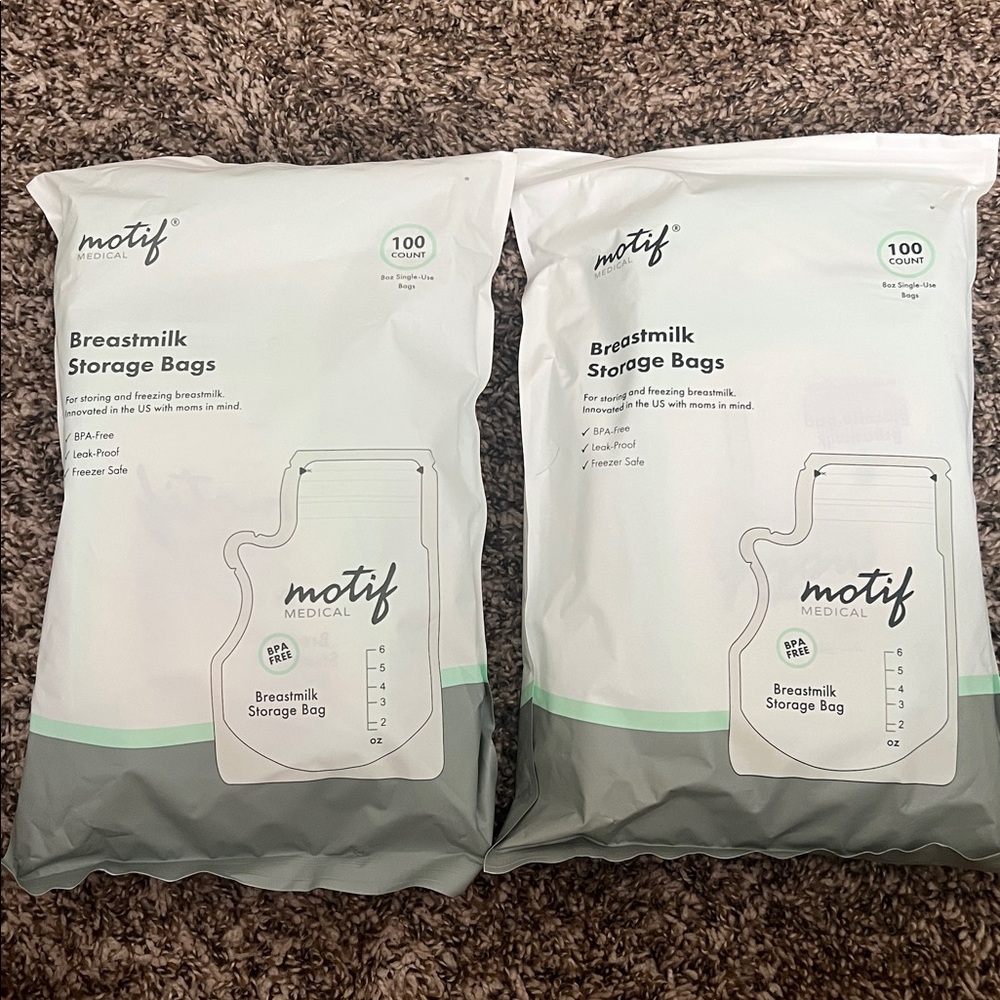 Motif Breastmilk Storage Bags